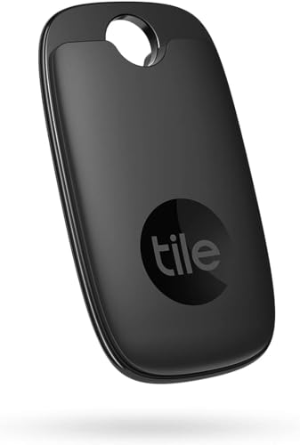Tile Pro (2022) Localizador de objetos Bluetooth, pacote de 1, rádio de pesquisa de 120 m, bateria de 1 ano, compatível com Alexa, Google Smart Home, iOS, Android, procura chaves, comandos à distância