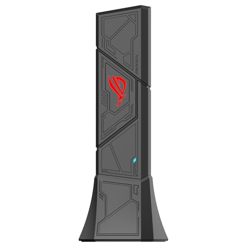 ASUS ROG USB-BE92 - Adaptador USB WiFi 7 BE6500 tribanda, banda de 6 GHz, compatível com 4096-QAM, funcionamento multilink (MLO), compatível com tipo A e C, segurança de rede WPA3