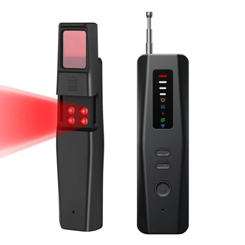 QianShouYan Detector câmaras e microfones ocultos GPS e detector de erros, detector de sinais RF para hotel casa escritório viagens