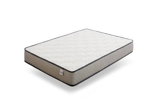 HOGAR24 ES - Colchão viscoelástico 135 x 190 - Essence Visco - conforto superior com adaptação ergonómica ideal: tecnologia avançada de ventilação para um sono reparador, altura 30 cm.