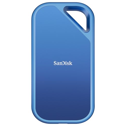 SanDisk Creator Pro SSD Externo portátil de 4 TB (para criadores de conteúdo, até 2000 MB/s, proteção contra quedas de até 3 m, IP65, 1 mês para Adobe Creative Cloud)