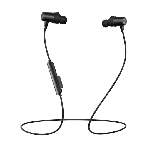 SoundPEATS Q35 HD Auriculares Bluetooth 5.2, auriculares desportivos Bluetooth com banda magnética para o pescoço, Qualcomm QCC3040, cancelamento de ruído CVC8.0, codec aptX-HD, EQ adaptativo, 17