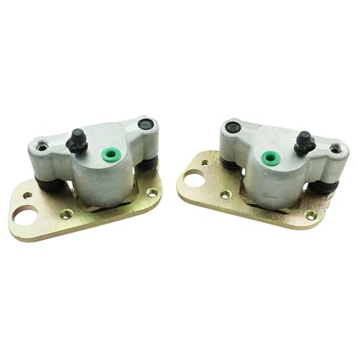 Mabutingti Pinça de travão dianteiro esquerdo direito para Polaris Scrambler 400 500 Trail Blazer 250 400 Trail Boss 325 330 Magnum 325 330 Sport 400 Sportsman 335 com pastilhas de travão