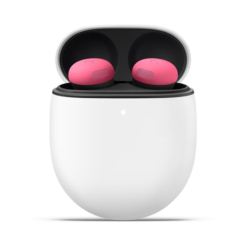 Google Pixel Buds Pro 2 Auriculares com botão sem fios com cancelamento de ruído ativo, auriculares Bluetooth, peónia rosa