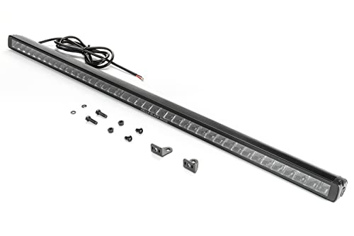 Hella 1FJ 358 176-321 LED-farol de estrada - Black Magic Slim Lightbar 40" - 12/24 V - Montagem exterior - cabo: 2000 mm - Conector: Extremidades de cabo abertas, 12.000 LM