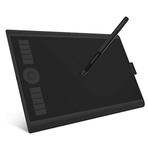 GAOMON M10K Pro Tablet gráfico de 10" com AP32, suporta a função OTG&Radial, compatível com Android/Windows/Mac, adequado para aprendizagem e escritório em casa