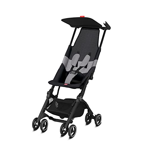 Gb Gold Pockit Air All-Terrain PU1 carrinho de passeio, veludo preto (2019), 1 unidade (embalagem de 1)