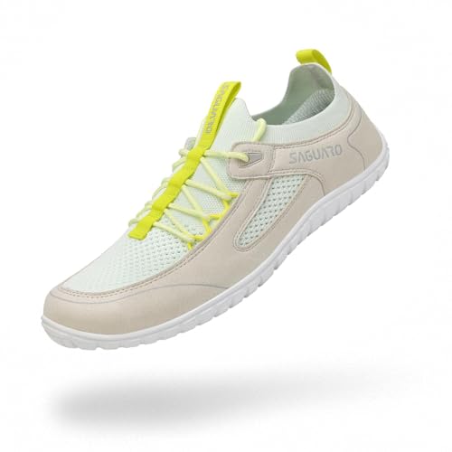 SAGUARO Flex II - Zapatillas Barefoot Unisex con Puntera Ancha & Suela Zero-Drop, Gr.36-46
