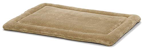 MidWest Homes for Pets Modelo 40618-TP Cama de luxo para cães e gatos, de microrrisco, comprimento de 45,72 cm, cor castanho acinzentado