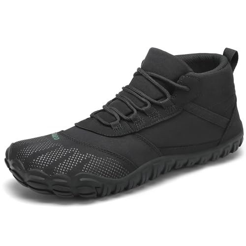 SAGUARO Sapatilhas unissexo Barefoot leves antiderrapantes, com biqueira larga e sola zero Drop, tamanho 36-48