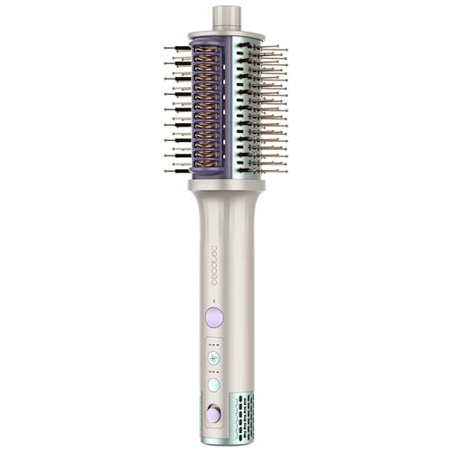 Cecotec Escova de ar moldador 4 em 1 CeramicCare Allin1 Essential. 1500 W, Motor BLDC, seco, escova, liso e molde, 3 direções de ar, revestimento cerâmico, tecnologia Ion Real, cabo de 360 º