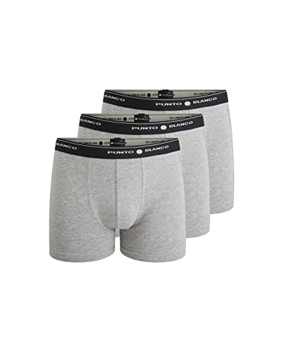 Punto Blanco Triplo Boxer Basix (pacote de 3) para homem