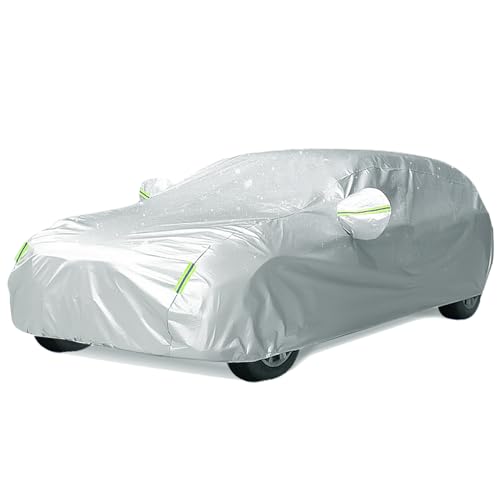 BEXITA Capa para carro de algodão impermeável exterior interior universal à prova de pó à prova de neve proteção UV para Wagon; tamanho M: Max470 cm