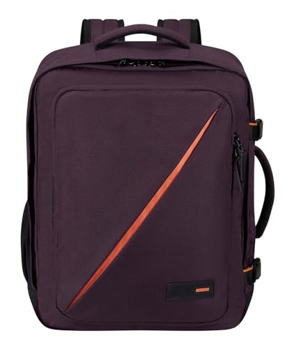 American Tourister Take2Cabin, mala de viagem de 3 vias da Ryanair, Púrpura (ameixa escura), Pacote de pacote