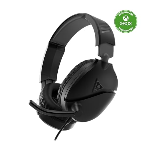 Turtle Beach Recon 70 Negro Xbox Auriculares Multiplataforma para Juegos for Xbox Series X|S, Xbox One, PS5, PS4, Nintendo Switch, PC and Mobile