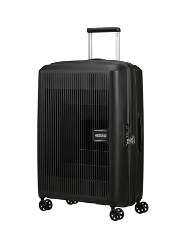 American Tourister Aerostep Spinner, Preto (Preto), M