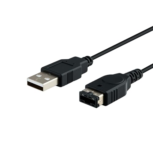 Mcbazel Cable de Carga USB para Nintendo DS/GBA SP, Cable Cargador USB Compatible con Nintendo DS/GBA SP, 1.2M