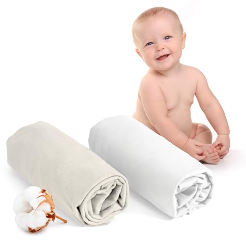 Dreamzie Lençol de baixo de algodão, com elástico