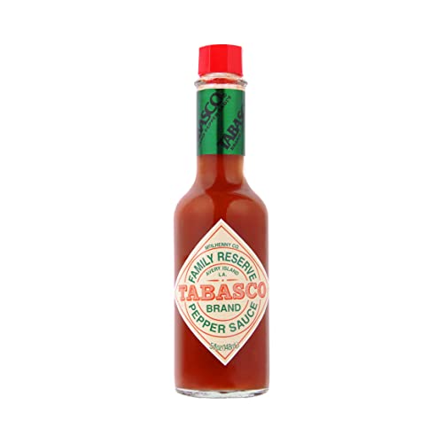 TABASCO Reserva familiar 148 ml. Um molho picantemadurado durante 8 anos, perfeito para acompanhar com carne. Se é amante de molhos, picante e exclusividade, este é o seu produto.