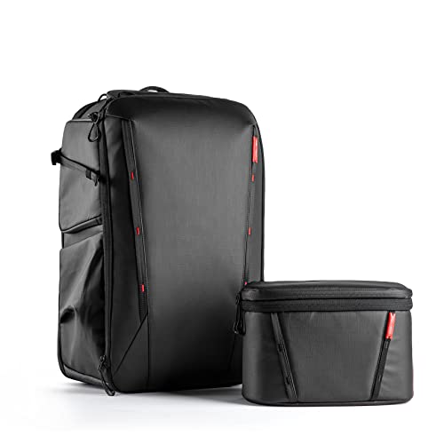 PGYTECH OneMo 2 Mochila para câmara com bolsa de ombro, mochila fotográfica profissional impermeável
