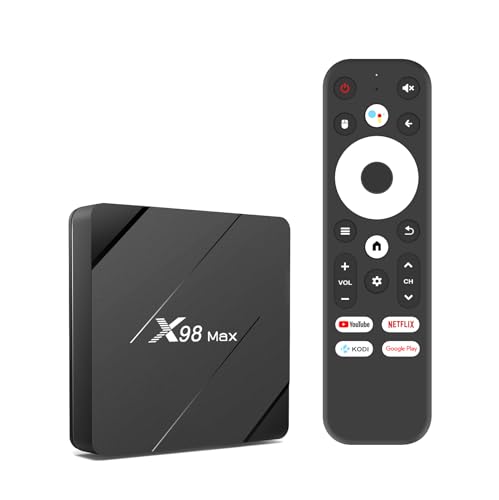 Puersit Android TV Box 10.0, X96Mini up to X98MaxWiFi 2GB/ 8 GB ROM Allwinner H313, Smart TV Box compatível com 4K HD com chipset de quatro núcleos, reprodutor multimédia de streaming