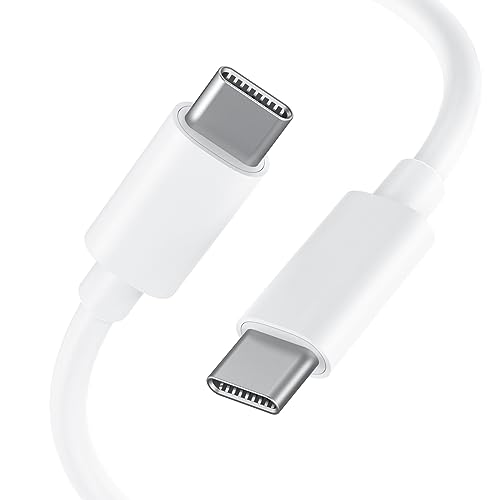 Quntis Cabo USB C a USB C 2 M, cabo USB C de carregamento rápido PD de 100 W, cabo carregador tipo C, compatível com MacBook Pro 2020, iPad Pro, iPad Air 4, Galaxy S20, Google Pixel, Huawei, Switch