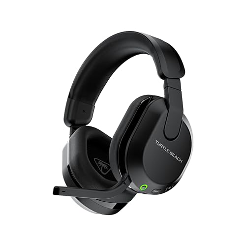 Turtle Beach Stealth 600P Auriculares sem fios para jogos com 80 horas, 50 mm e Bluetooth para PS5, PS4, PC e telemóvel