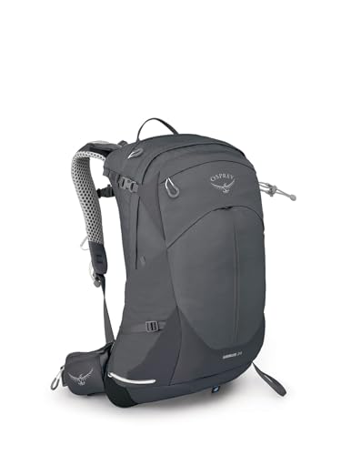 Osprey Stratos/Sirrus Mochilas de senderismo - Nylon de alta tenacidad - Panel trasero Airspeed - Transpirabilidad premium - Cubierta para lluvia incluida - Materiales aprobados por Bluesign