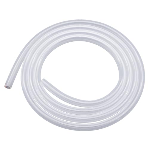 Hosifiy Mangueira de silicone transparente flexível, grau alimentar, 15 mm ID x 20 mm OD, para transferência de água e ar