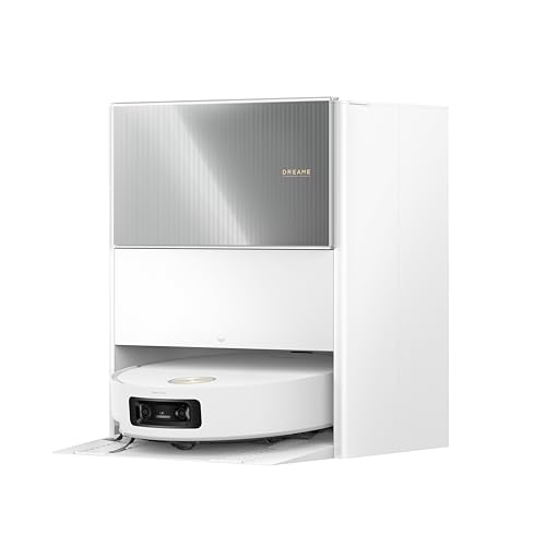 dreame Aqua10 Ultra Roller Completo, aspirador de robô, auto-limpeza do rolo, super-obstáculos de 8 cm, esvaziamento automático, 30 000 Pa de sucção, controlo inteligente por voz