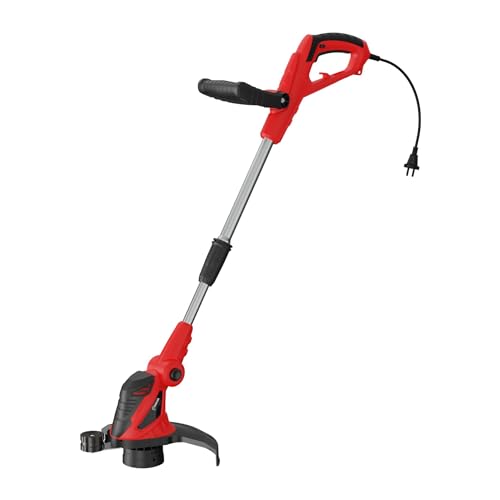 Casals - Limpador e corta-choques elétrico, 550 W de potência, 30 cm de corte, 10.000 RPM, ideal para jardins e aleza