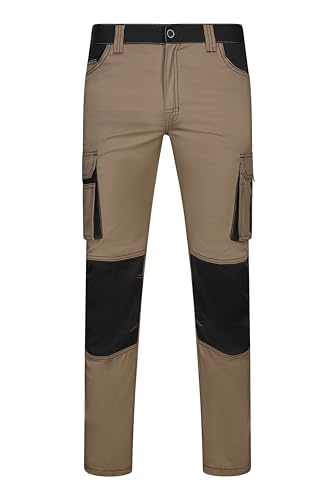 VELILLA Pantalón Stretch Bicolor Pantalones de utilidades de Trabajo Unisex Adulto