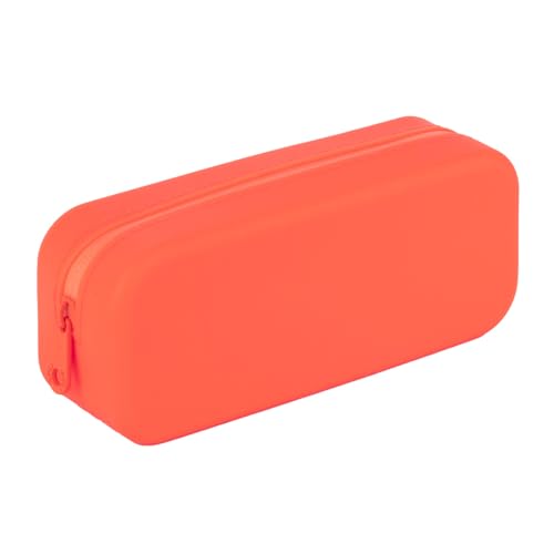 APLI - Estojo escolar de silicone bicolor
