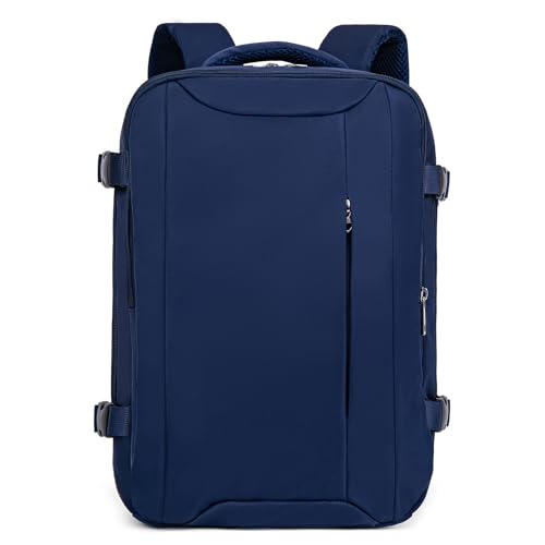 Lossga Mochila viagem cabine avião 40 x 20 x 25 para Ryanair Travel Backpack mochila mala bagagem de mão mochilas viagem mala viagem Ryanair homem mulher, azul, Versátil