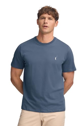 Polo Club Camisetas Hombre 100% Algodón Casual - T-Shirt Cuello Redondo
