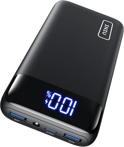 INIU Power Bank, 22,5 W 20000 mAh bateria externa de carregamento rápido, bateria portátil PD3.0 QC4.0, Powerbank USB C Input & Output compatível com iPhone 15 14 13 12 Pro MAX Mini Plus Samsung Xiii.