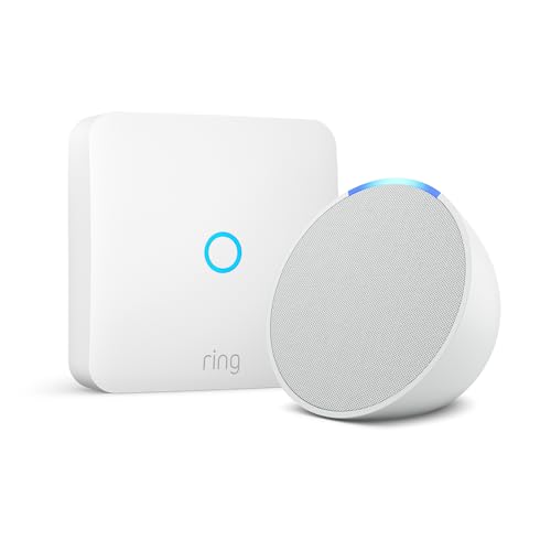 Ring Intercom de Amazon + Echo Pop Blanco | La combinación ideal para un hogar más inteligente