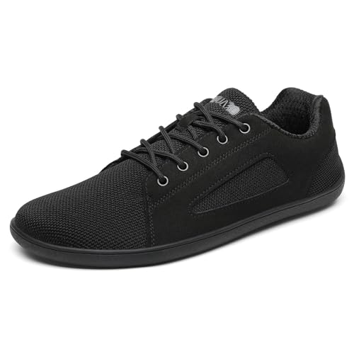 SAGUARO Unissexo Barefoot Sapatilhas DuckStride Luck newskill - Confortos, leves e confortos, minimalista com Wide Tox Box, Gr.36-46