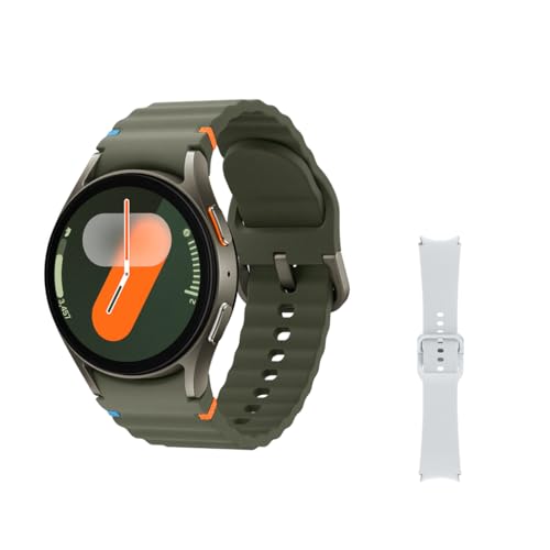 Samsung Galaxy Watch7 4G LTE correia - Smartwatch 40 mm, controlo de saúde, acompanhamento desportivo, verde (versão espanhola)