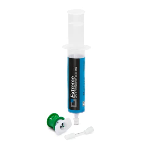 ERRECOM Extreme - 30 ml, selador de fugas para sistemas de ar condicionado do automóvel, inclui o adaptador para válvulas de carga lato de baixa pressão gás R1234yf