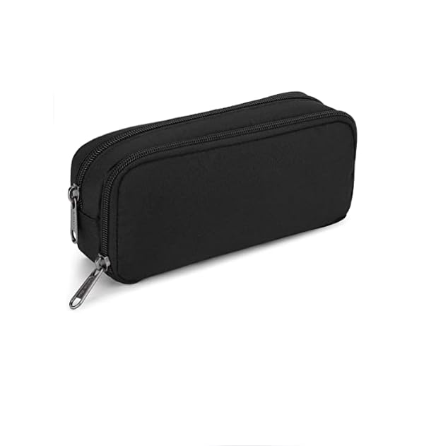 Della Gao Estojo, Preto, Grande, Moda