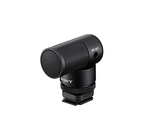 Sony ECM-G1 Microfone direcional (sem cabo, nem bateria), preto