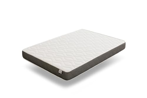 HOGAR24 ES - Colchão viscoelástico 90 x 190 - Visco Serenity - Conforto com adaptação ergonómica personalizada e sistema de ventilação avançado para um sono profundo - altura 20 cm.