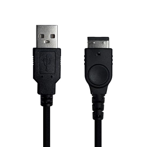 OcioDual Cabo de carregamento compatível com Nintendo DS e Game Boy Advance, GBA-SP, cabo de carregamento USB 1,2 m, carregador consola NDS, alimentação consola GBA-SP