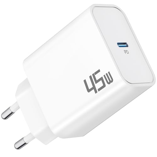 45W Carregador USB C GAN para Google Pixel 9/9 Pro XL Fold, Pixel 8/8a/7/7/7a/6/6a/5/5/5a/4/4a/3/3a, iPhone 16 15 Pro Max, Fast Charger carregamento rápido carregador C Tomada