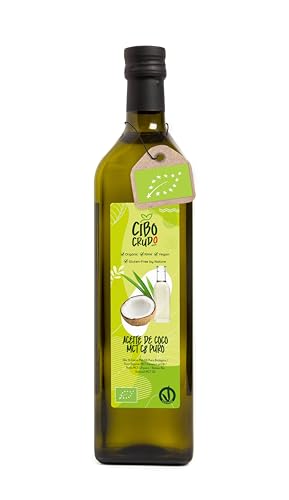 Óleo MCT C8 orgânico puro prensado a frio - 1 LT. Óleo de coco MCT Comestível para Keto Paleo ou para uso corporal e cabelos. Óleo vegetal e vegetariano. MCT Oil Organic.