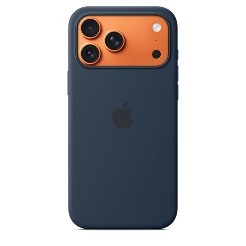Apple Capa de silicone com MagSafe para iPhone 17 Pro MAX, meia-noite
