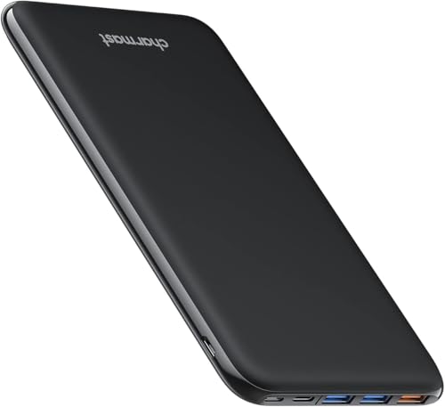 Bateria externa USB C Power Bank 26800 mAh bateria portátil carregamento rápido carregador portátil móvel com 4 portas Smart E saídas e 3 entradas compatível com Phone 13/12 Samsung e Smartphone