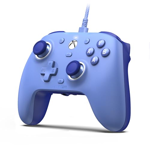 GameSir G7 SE Controlador com cabo para Xbox Series X|S, controlador Xbox com Joystick com sensor de efeito Hall, funciona com Xbox One e Windows 10/11, com licença oficial para Xbox (azul)