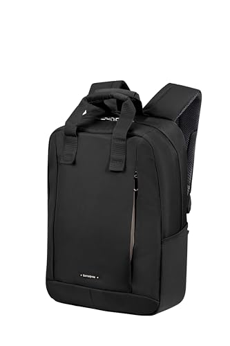 Samsonite Laptop Rucksack mochilas de mulher (pacote de 1), Preto (Preto), Mochila com alças de 14,1 polegadas